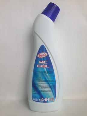 Стикер ПОЧИСТВАЩИ ПРЕПАРАТИ Санитарно-хигиенни  WC GEL Брево